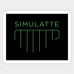 Simulatte Sticker